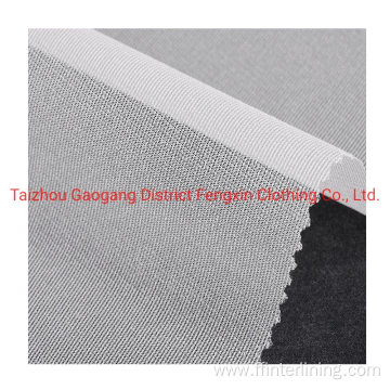 100% Polyester Circular Knitted Interlining for Suits